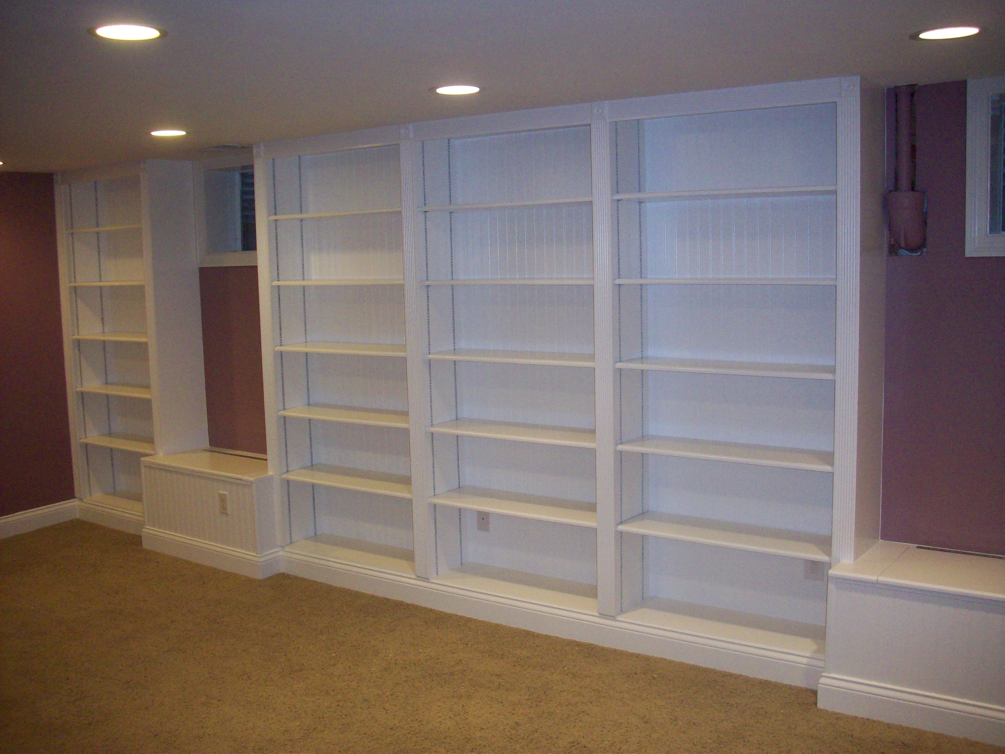 Pop Up Painting - custom bookcase