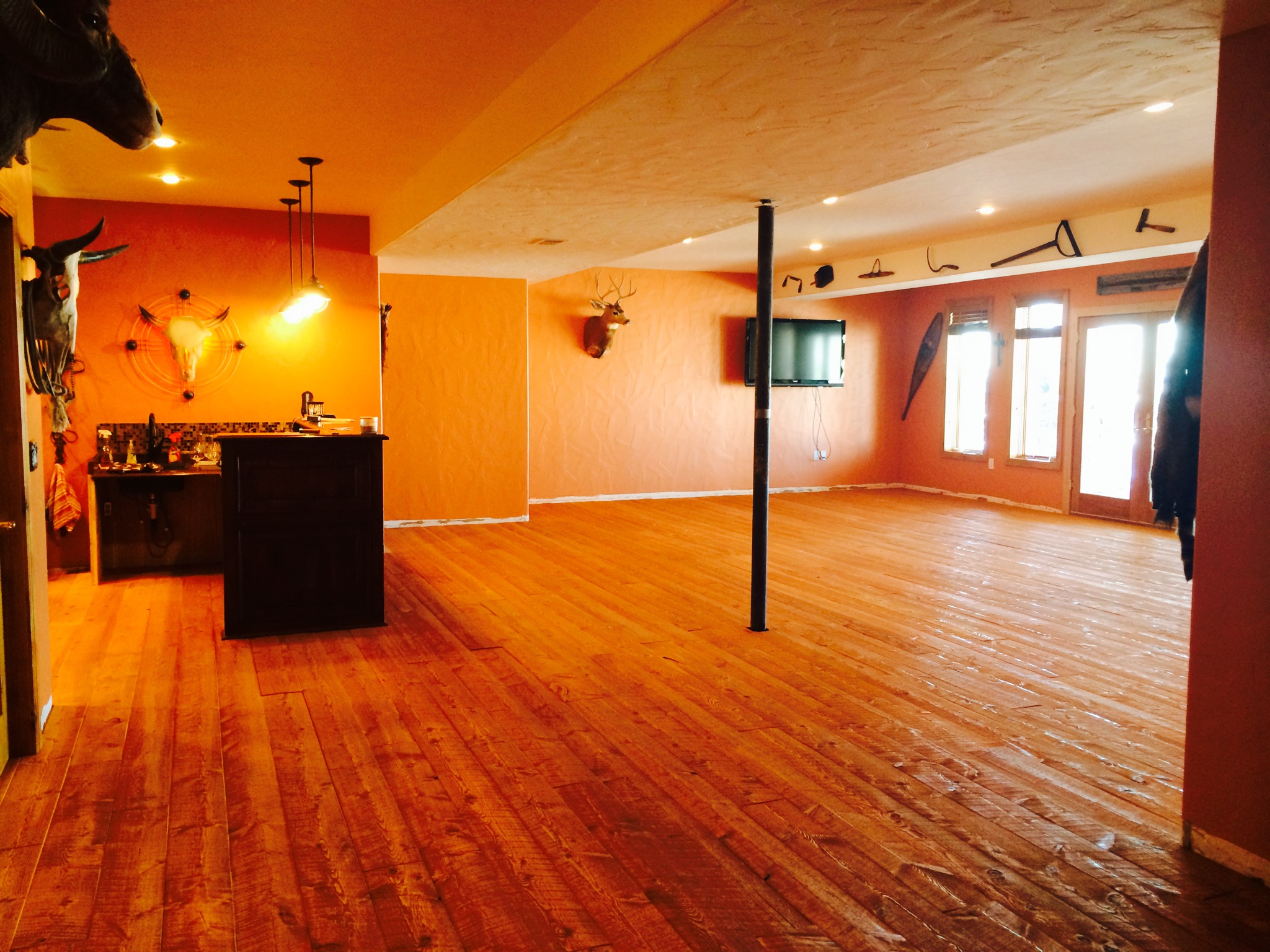 Pop Up Painting - full basement remodel