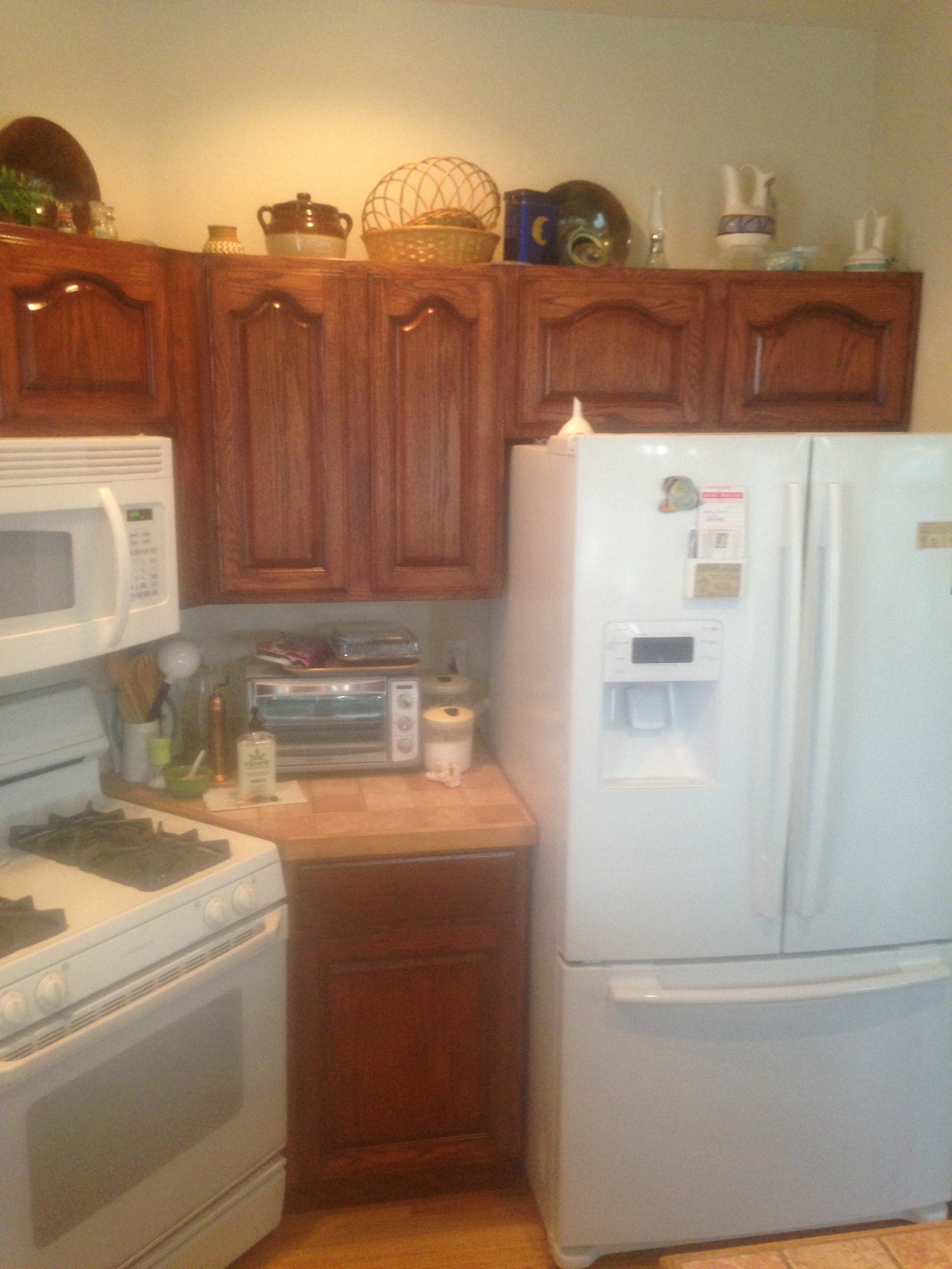 Pop Up Painting - Updating cabinets