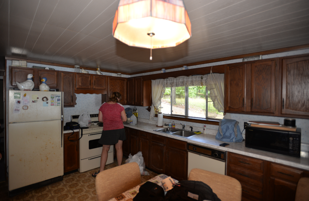 Pop Up Painting - Kitchen Before