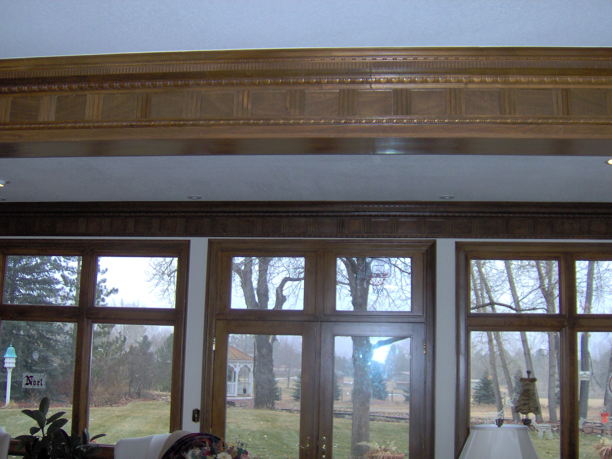 Pop Up Painting - Stain matching and finish remodel